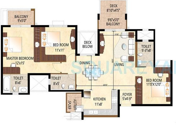  purva highlands Floor Plan Floor Plan