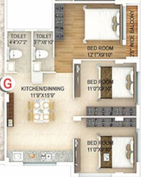  residency Floor Plan Floor Plan