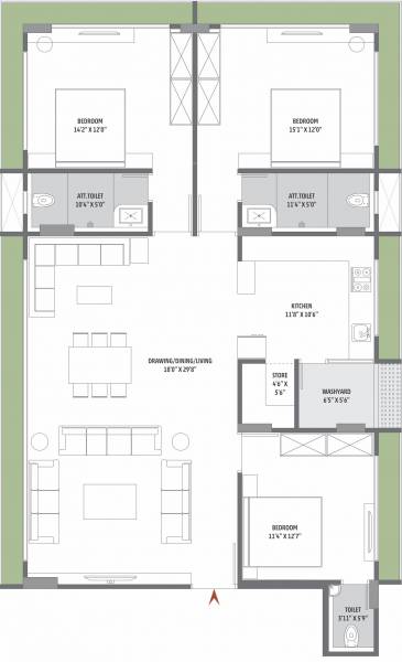  the-ten Floor Plan Floor Plan