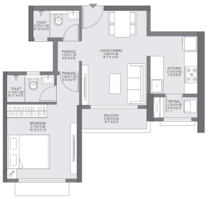  riviera phase 1 Floor Plan Floor Plan