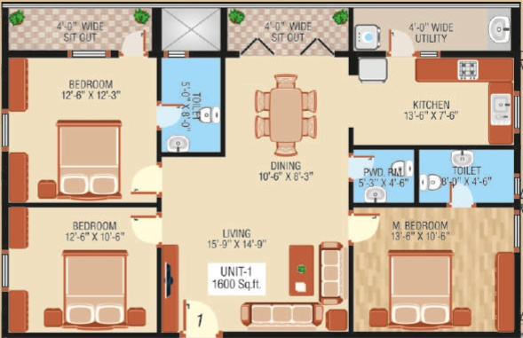  sai-sannidhi Floor Plan Floor Plan
