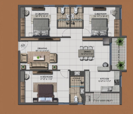  sunshine vihaan  Floor Plan Floor Plan