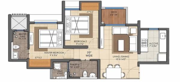  belvedere-h Floor Plan Floor Plan