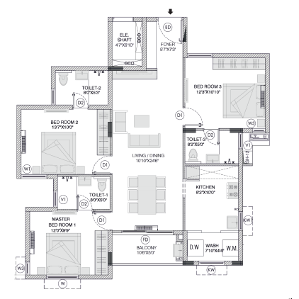 Floor Plan urbando gaiety Floor Plan Floor Plan