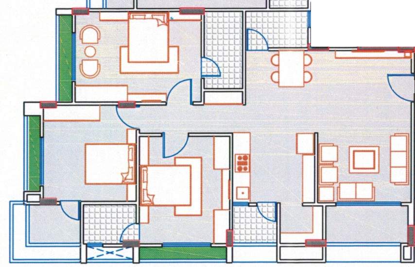  vivanta by ambience Floor Plan Floor Plan
