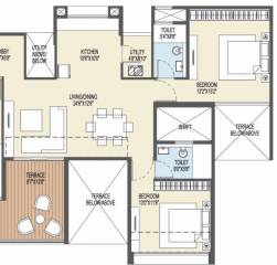  ganga-platino-phase-iii Floor Plan Floor Plan
