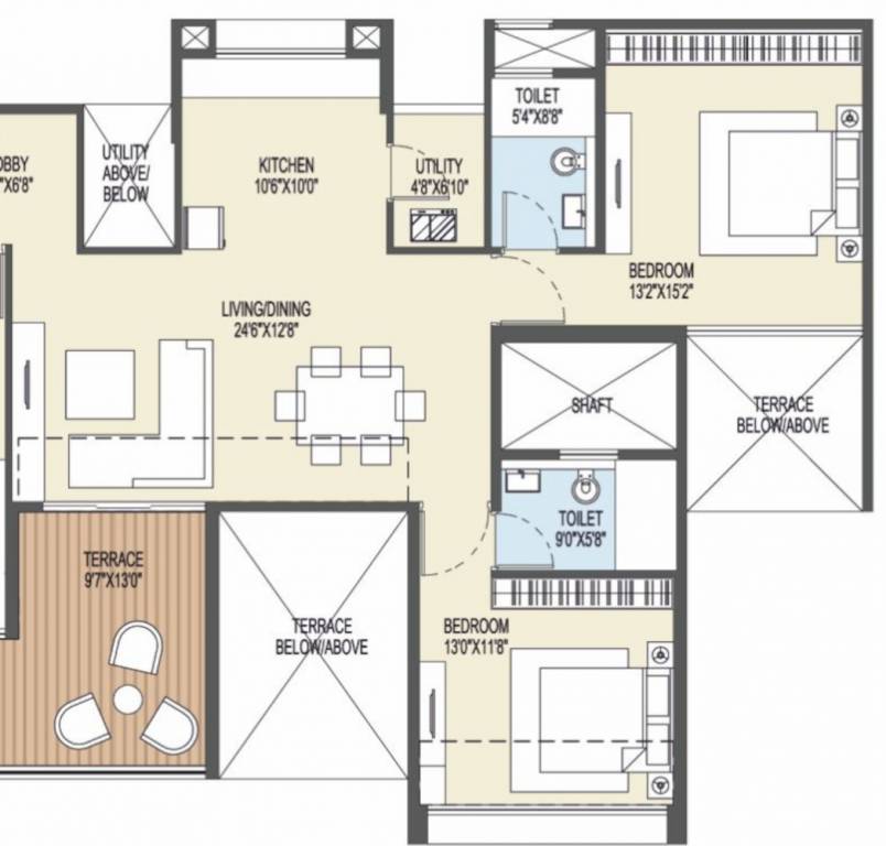  ganga platino phase iii Floor Plan Floor Plan