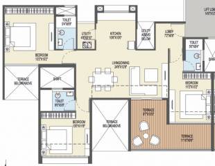  ganga-platino-phase-iii Floor Plan Floor Plan