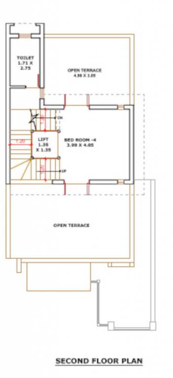  shreedhar palace Floor Plan Second Floor Plan