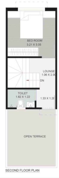 Second Floor Plan somnath villa Floor Plan Second Floor Plan
