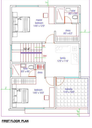  eco city Floor Plan First Floor Plan