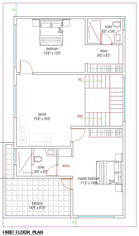  eco city Floor Plan First Floor Plan