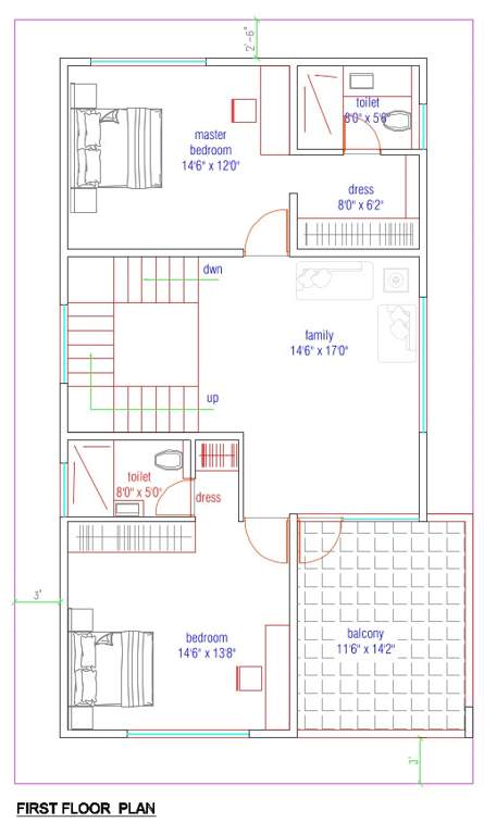  eco city Floor Plan First Floor Plan