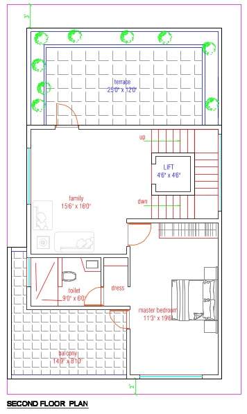  eco city Floor Plan Second Floor Plan