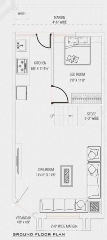  valencia Floor Plan Ground Floor Plan