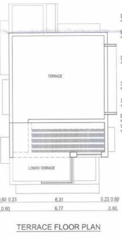 Terrace Floor Plan vrundavan greens Floor Plan Terrace Floor Plan