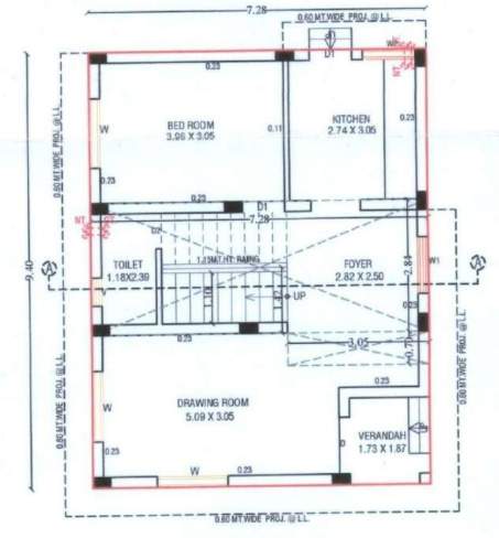  kivansh palace Floor Plan Ground Floor Plan