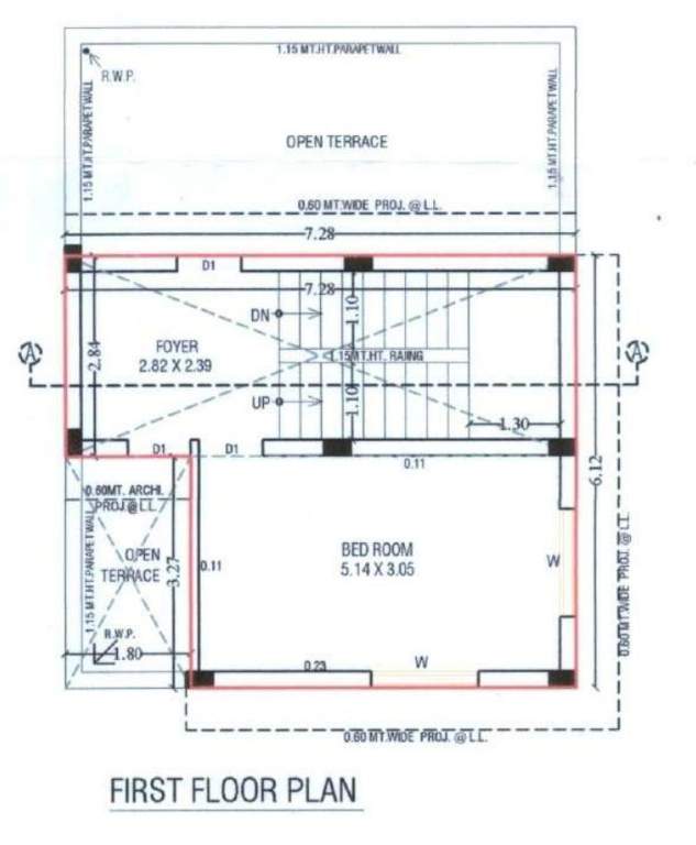  kivansh palace Floor Plan First Floor Plan