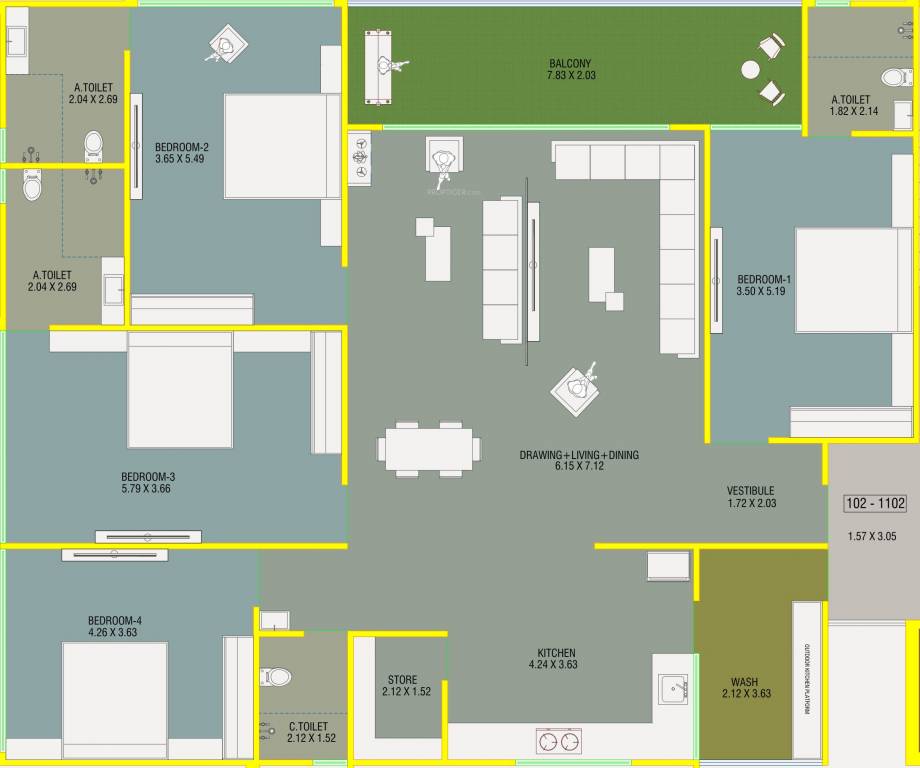 Floor Plan kalhar wing Floor Plan Floor Plan