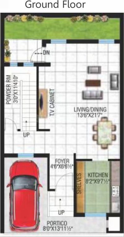  sunshine Floor Plan Ground Floor Plan