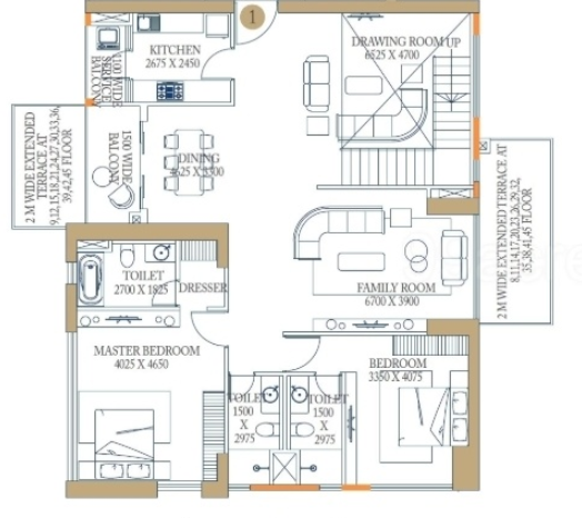  avidipta Floor Plan Lower Level Duplex Plan
