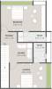  1seven Floor Plan Upper Level Duplex Plan