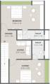  1seven Floor Plan Upper Level Duplex Plan