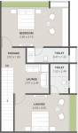  1seven Floor Plan Upper Level Duplex Plan