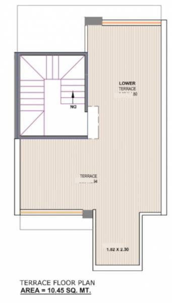  city-3bhk Floor Plan Terrace Floor Plan