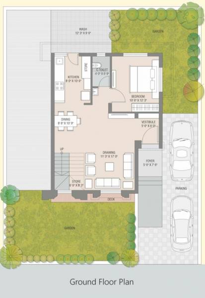  coral-paradise Floor Plan Ground Floor Plan