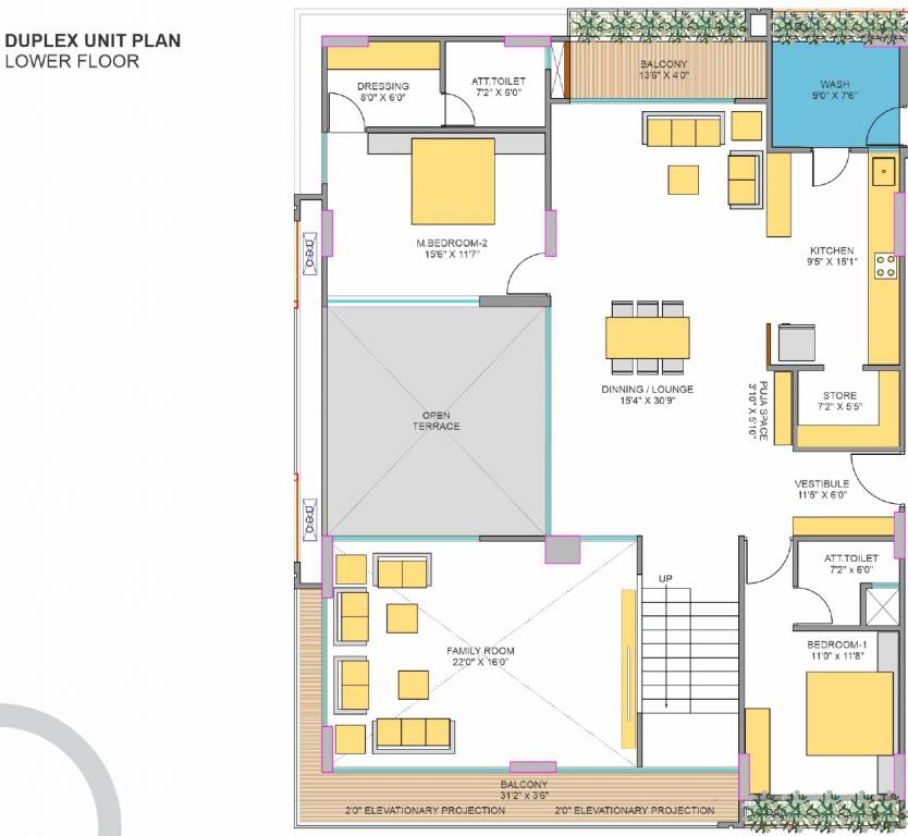  stuti Floor Plan Lower Level Duplex Plan