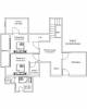 moderne Floor Plan Upper Level Duplex Plan