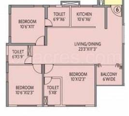  siddha-galaxia Floor Plan Floor Plan