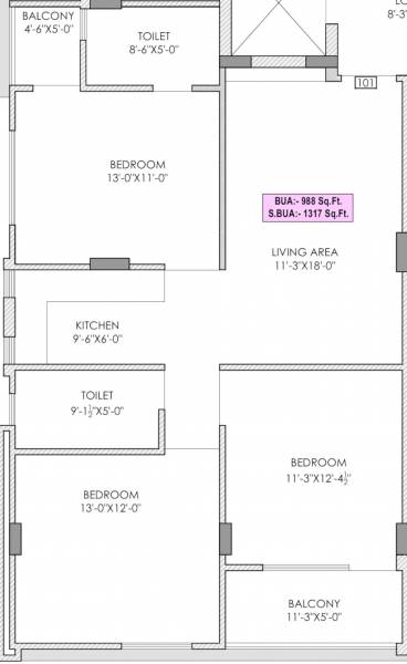  siddhi-homes Floor Plan Floor Plan