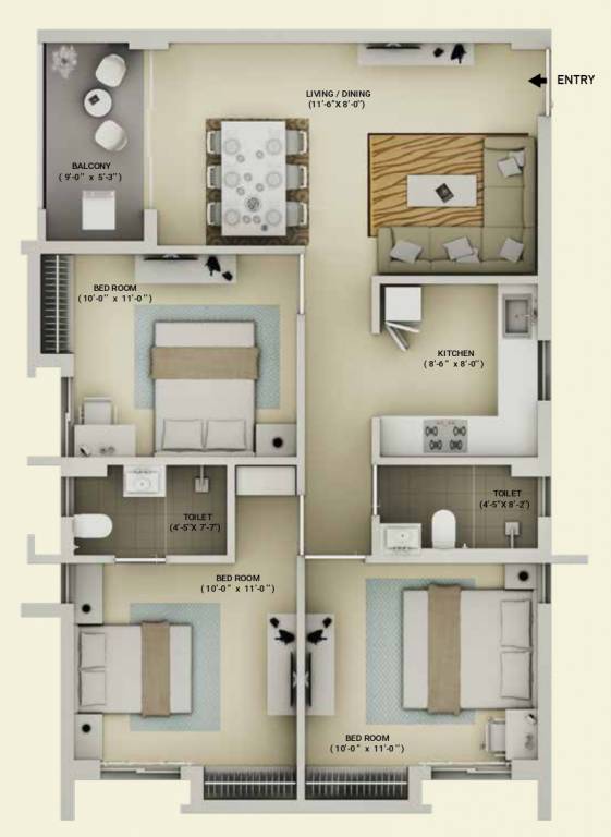  the senses Floor Plan Floor Plan