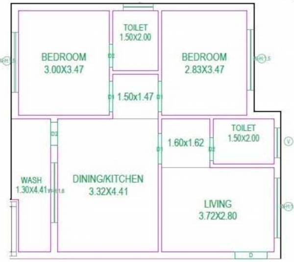  srikaram-residency Floor Plan Floor Plan