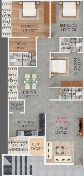  sbb-kailas Floor Plan Floor Plan