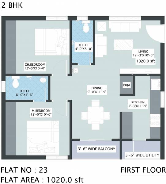  spark-residential-flats Floor Plan Floor Plan