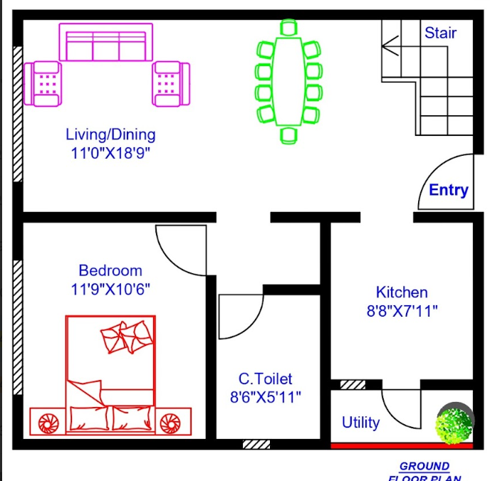  future towers Floor Plan Lower Level Duplex Plan