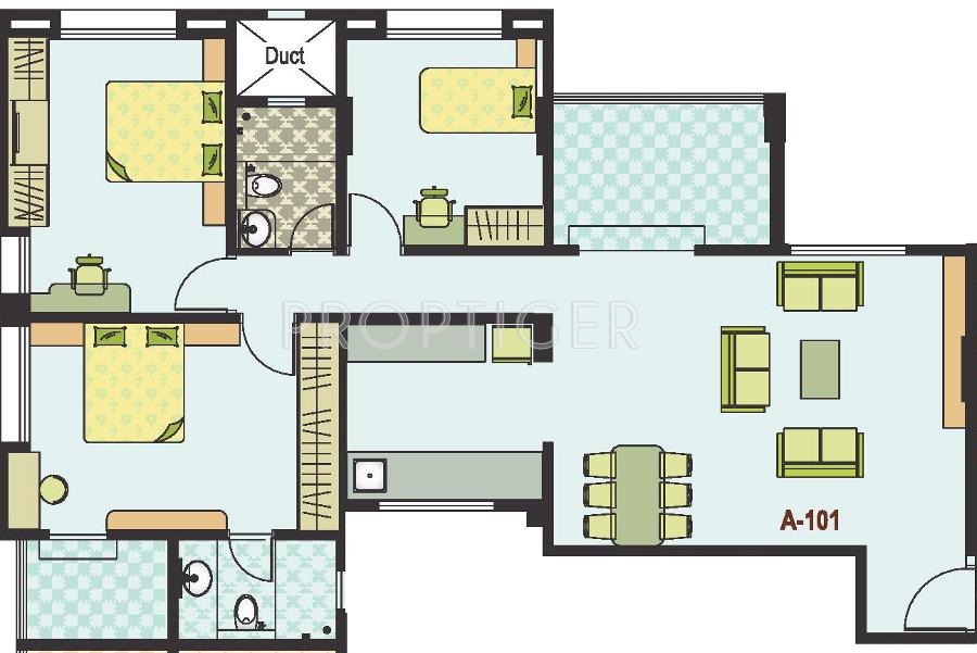 Sanskruti Basant Bahaar (2BHK+2T (1,436 sq ft) Study Room 1436 sq ft) Sanskruti Basant Bahaar (2BHK+2T (1,436 sq ft) Study Room 1436 sq ft)