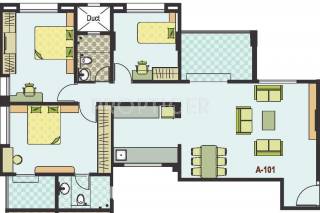 Sanskruti Basant Bahaar (2BHK+2T (1,436 sq ft) Study Room 1436 sq ft) Sanskruti Basant Bahaar (2BHK+2T (1,436 sq ft) Study Room 1436 sq ft)
