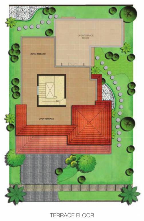 Terrace Floor Plan palm retreat villas Floor Plan Terrace Floor Plan
