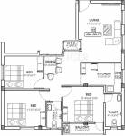 Victory Majesty (3BHK+2T (1,094 sq ft) 1094 sq ft)