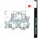 Upper Level Duplex Plan  the-close-north Floor Plan Upper Level Duplex Plan