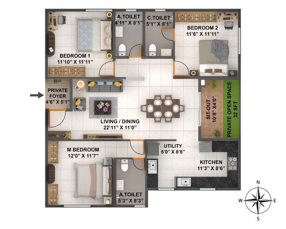  florenza Floor Plan Floor Plan