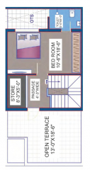  villa Floor Plan Second Floor Plan