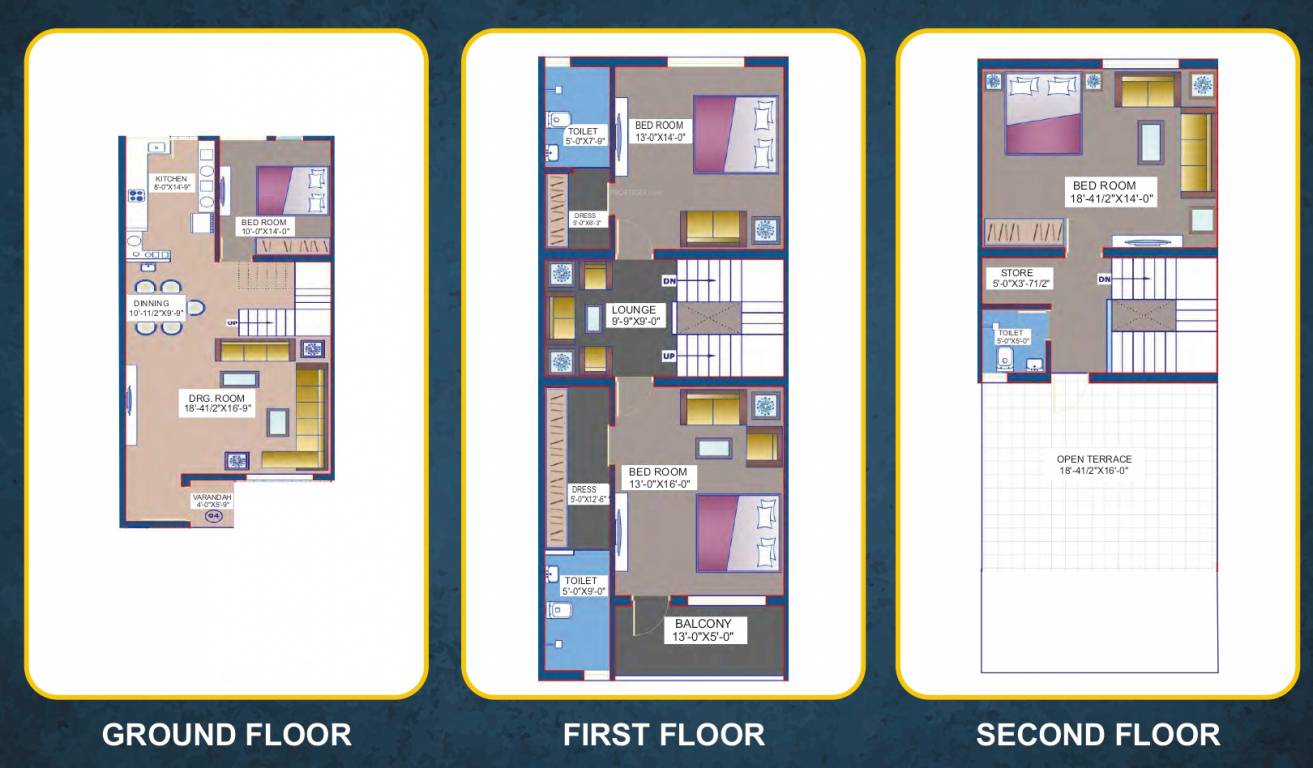  villa Floor Plan Floor Plan