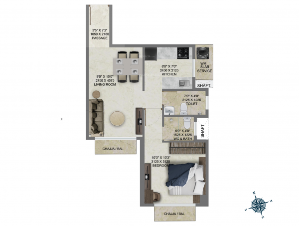  gaondevi-crown Floor Plan Floor Plan