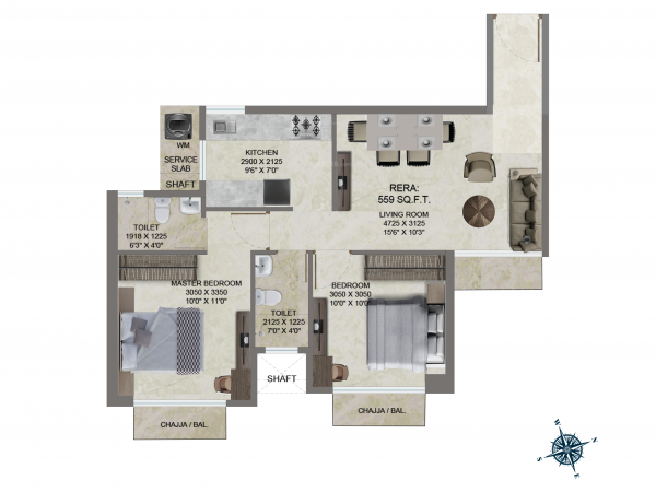  gaondevi-crown Floor Plan Floor Plan