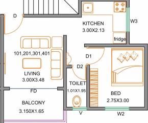 Floor Plan  durgade-heights Floor Plan Floor Plan